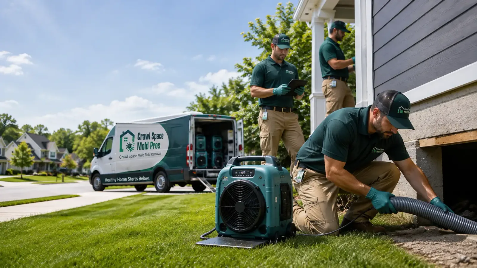 Crawl Space Mold Removal in Alsip, IL